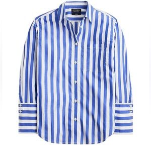 J.Crew Garçon Classic Shirt in Stripe Cotton Poplin
